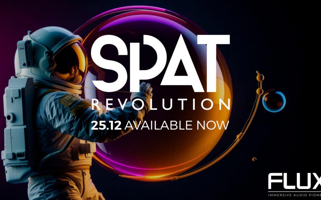 SPAT Revolution 25.12 Service Release – New SPAT Send plugin, Expanded Snapshot recall scope, and more